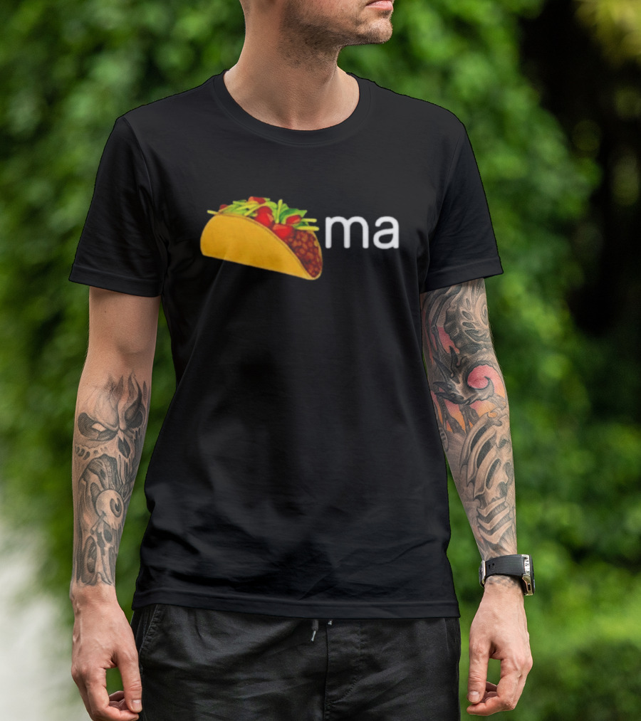 Tacoma Taco Graphic Text Food Pun Mexican Cuisine Humor Trend T-Shirt