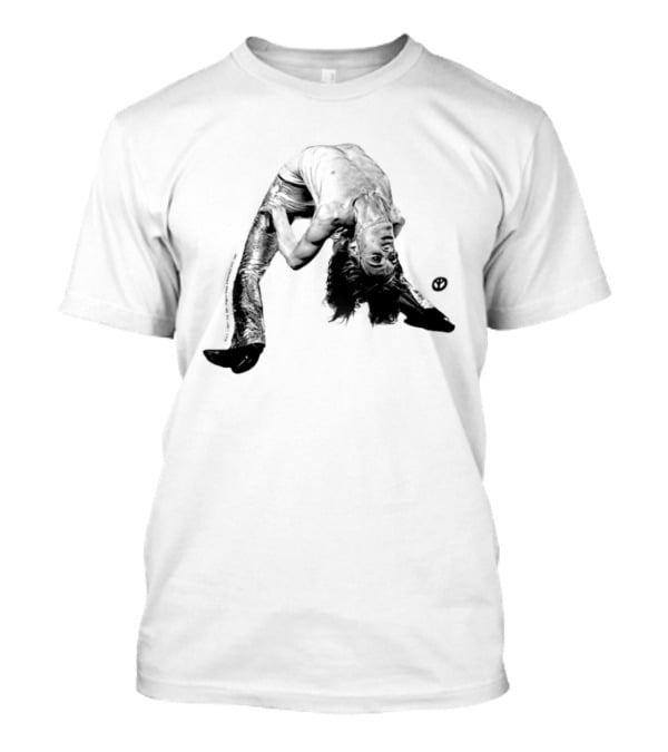 Iggy Pop Coachella 2026 Legendary Iconic Performance Backbend Glam Fashion T-Shirt