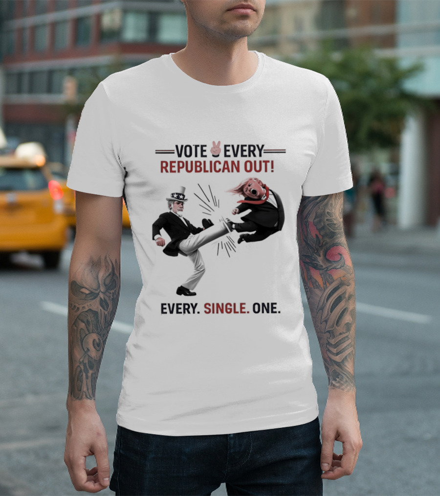 Vote Every Republican Out Every Single One Political T-Shirt