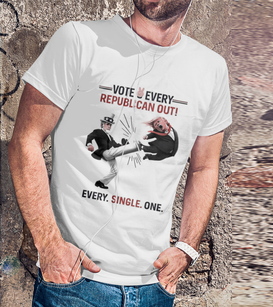Vote Every Republican Out Every Single One Political T-Shirt