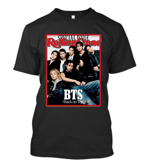 Rolling Stone Special Issue BTS Back On Top T-Shirt
