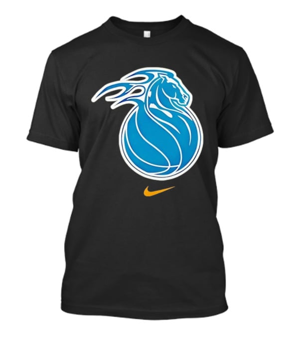 Detroit Pistons City Edition 2025 26 Nike Basketball Horse Concept T-Shirt