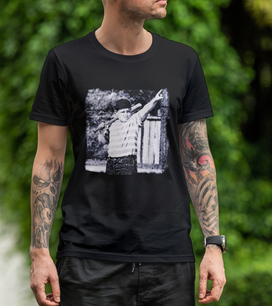 The Sandlot Ham Legends Never Die Baseball Movie Iconic Scene T-Shirt