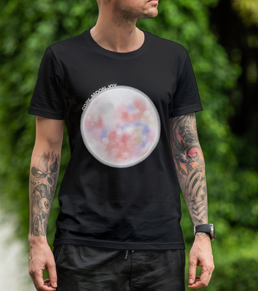 Artemis II Watercolor Copy Moon Joy T-Shirt