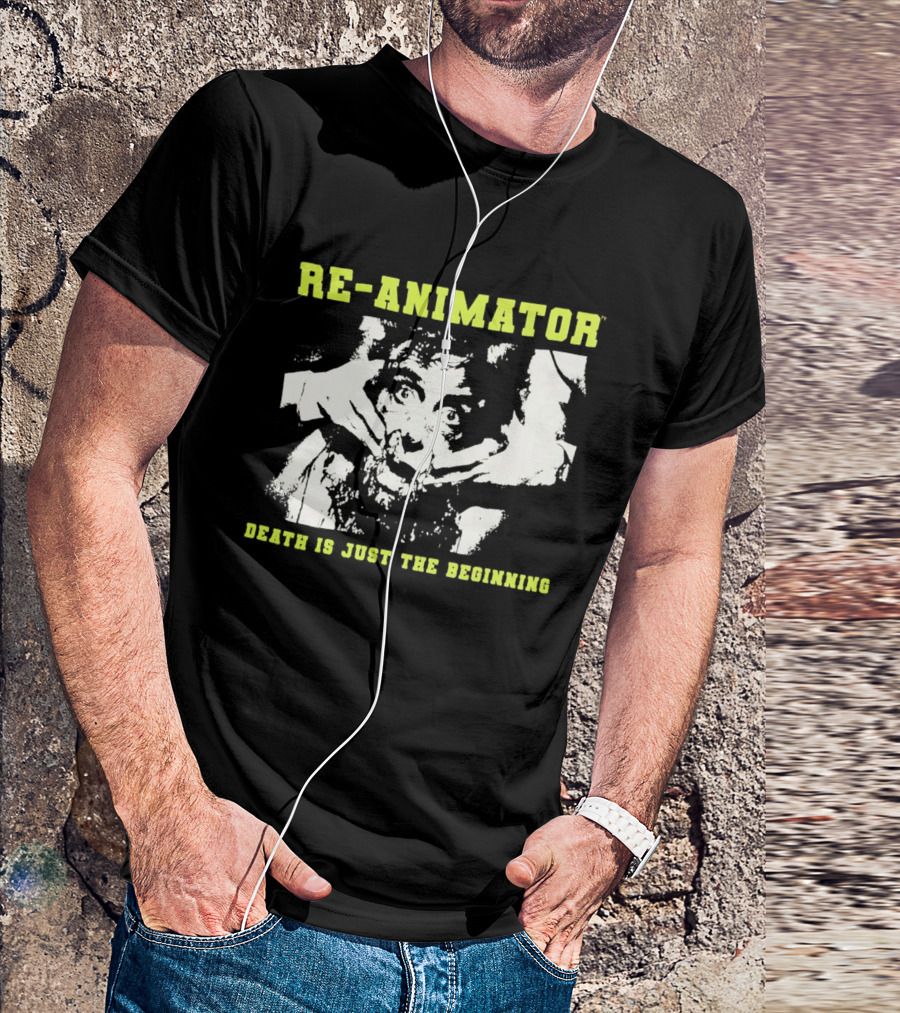 Re Animator Death Is Just The Beginning Retro Horror HPLC T-Shirt