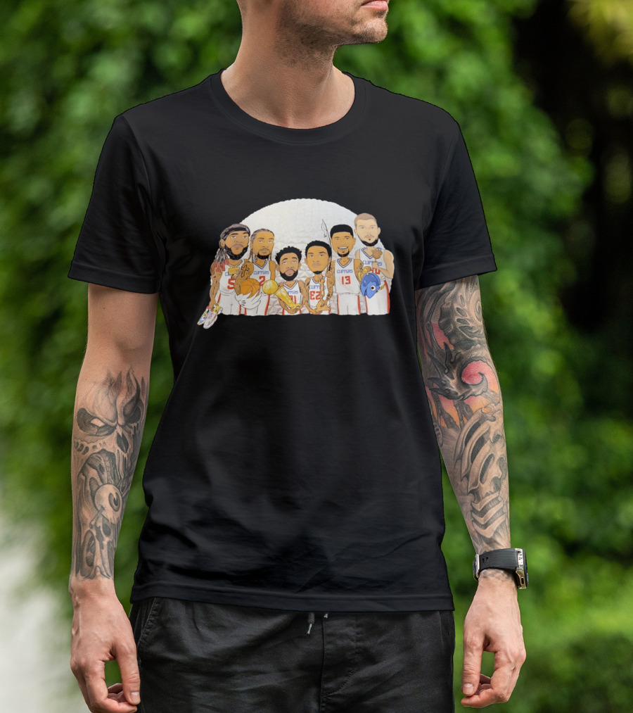 Los Angeles Clippers Players Epcot Spaceship Earth T-Shirt