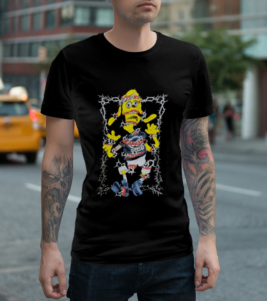 Meatcanyon Meat Canyon Torn Bart T-Shirt