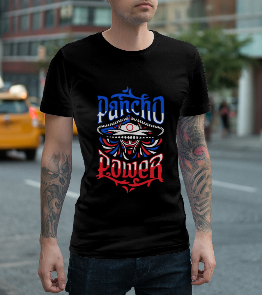 Pancho Power Buffalo Bills Mafia Fan Gear T-Shirt