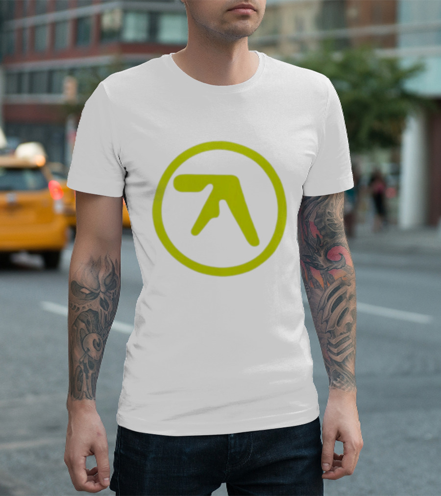 Aphex Twin Logo Yellow T-Shirt