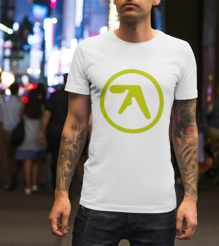 Aphex Twin Logo Yellow T-Shirt