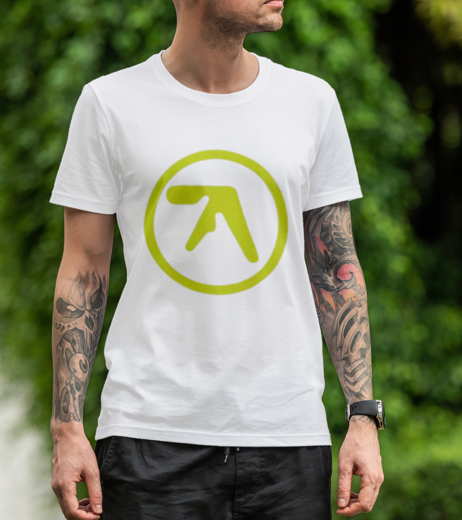 Aphex Twin Logo Yellow T-Shirt