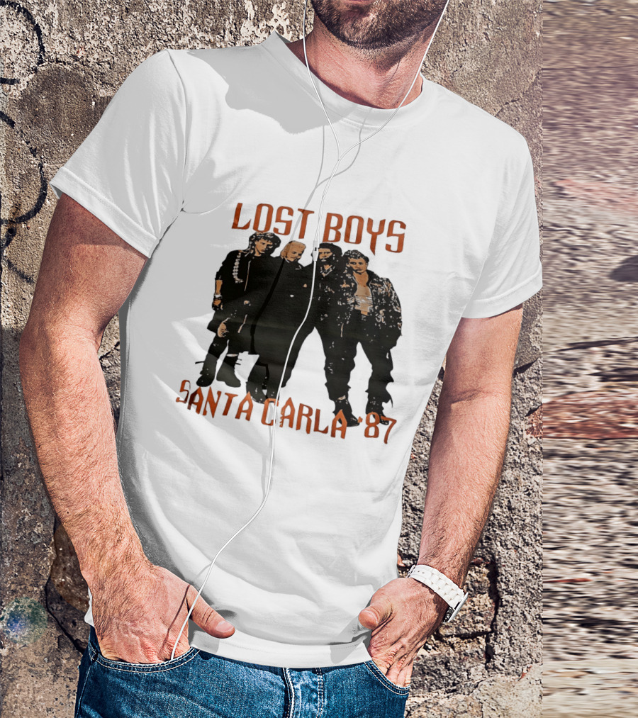 Lost Boys Santa Carla 1987 Vintage Movie T-Shirt