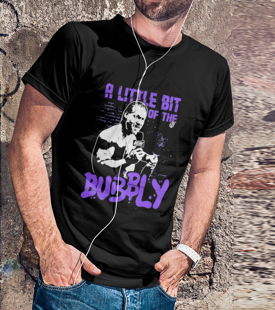 AEW Chris Jericho A Little Bit Of The Bubbly T-Shirt
