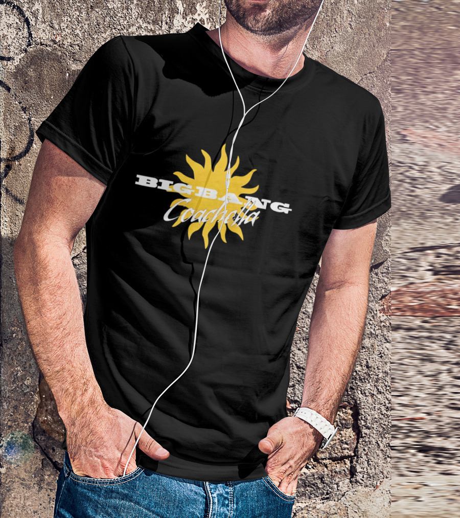 Bigbang Coachella Sunburst Festival Highlight T-Shirt