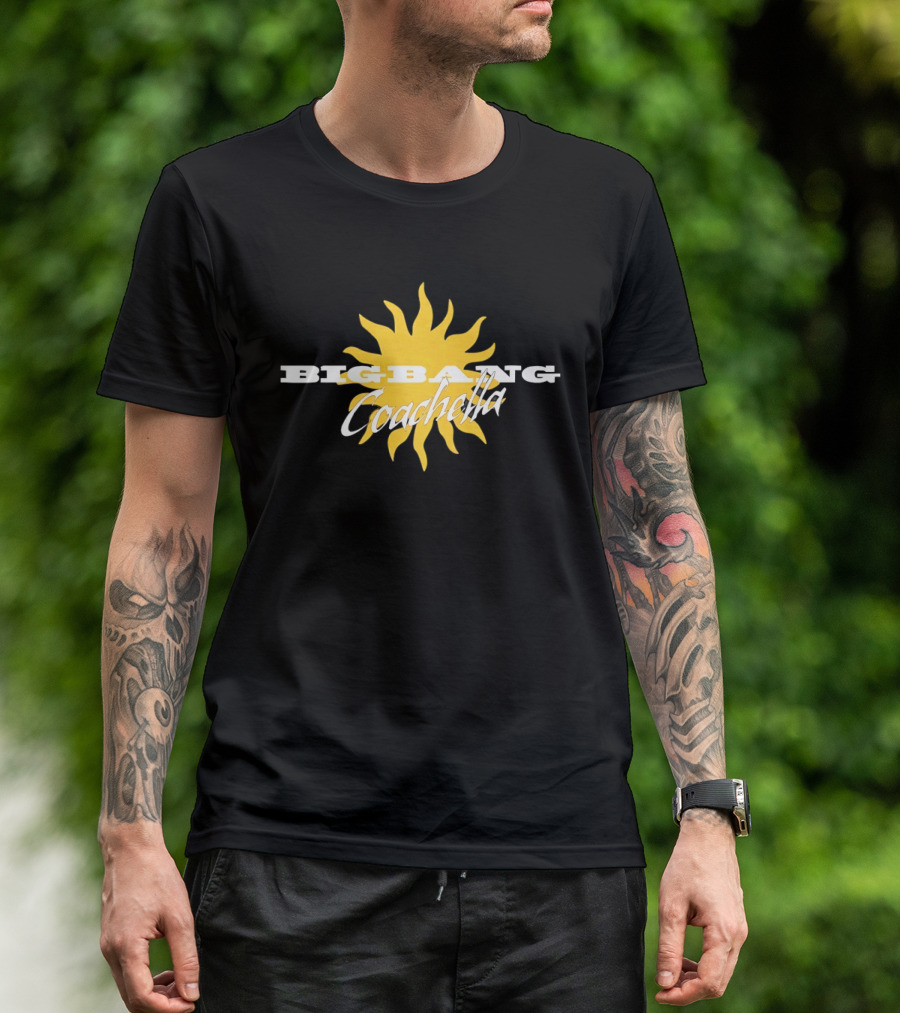 Bigbang Coachella Sunburst Festival Highlight T-Shirt