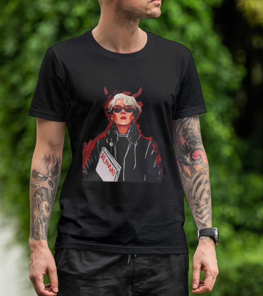 Miranda Priestly Runway Devil Wears Prada Iconic Fashion T-Shirt