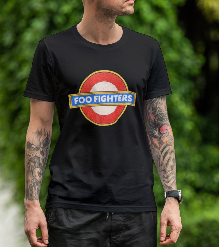 Foo Fighters London Underground Roundel T-Shirt