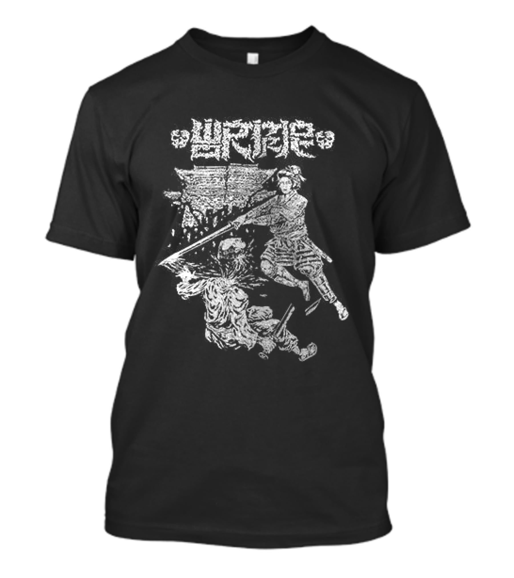 Wormrot The Darkest Burden Japanese Kanji Grindcore T-Shirt