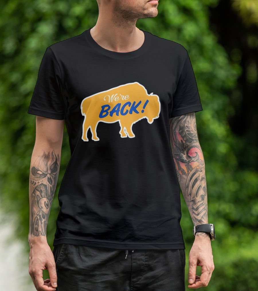 Buffalo Sabres NHL We're Back Bison T-Shirt