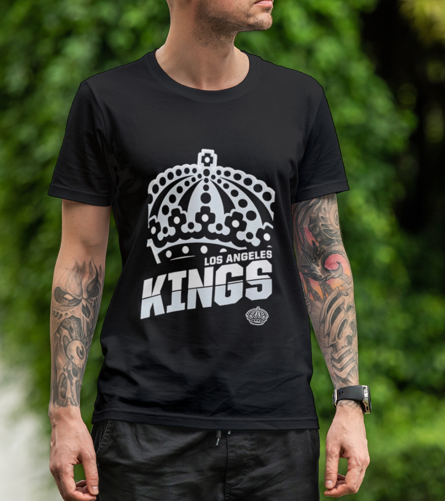Los Angeles Kings Silver Crown Heritage Sports Kings T-Shirt