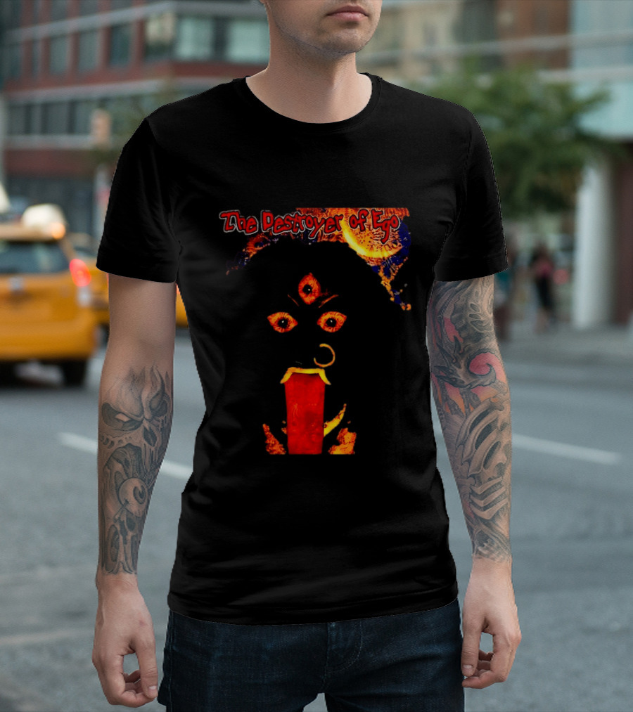 The Destroyer Of Ego Three Eyed Horror And Fiery T-Shirt