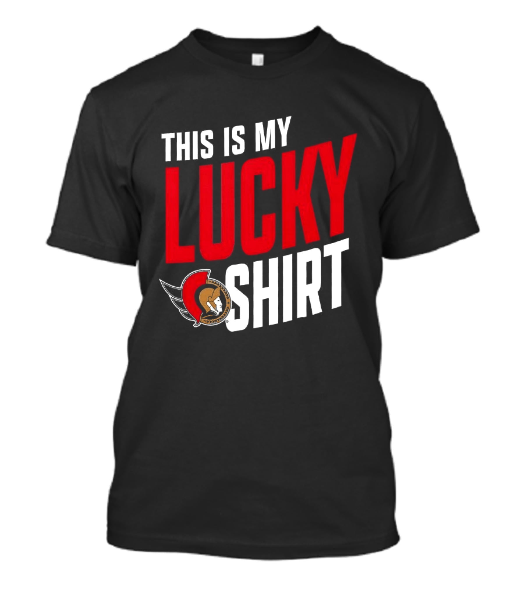 Ottawa Senators NHL This Is My Lucky T-Shirt