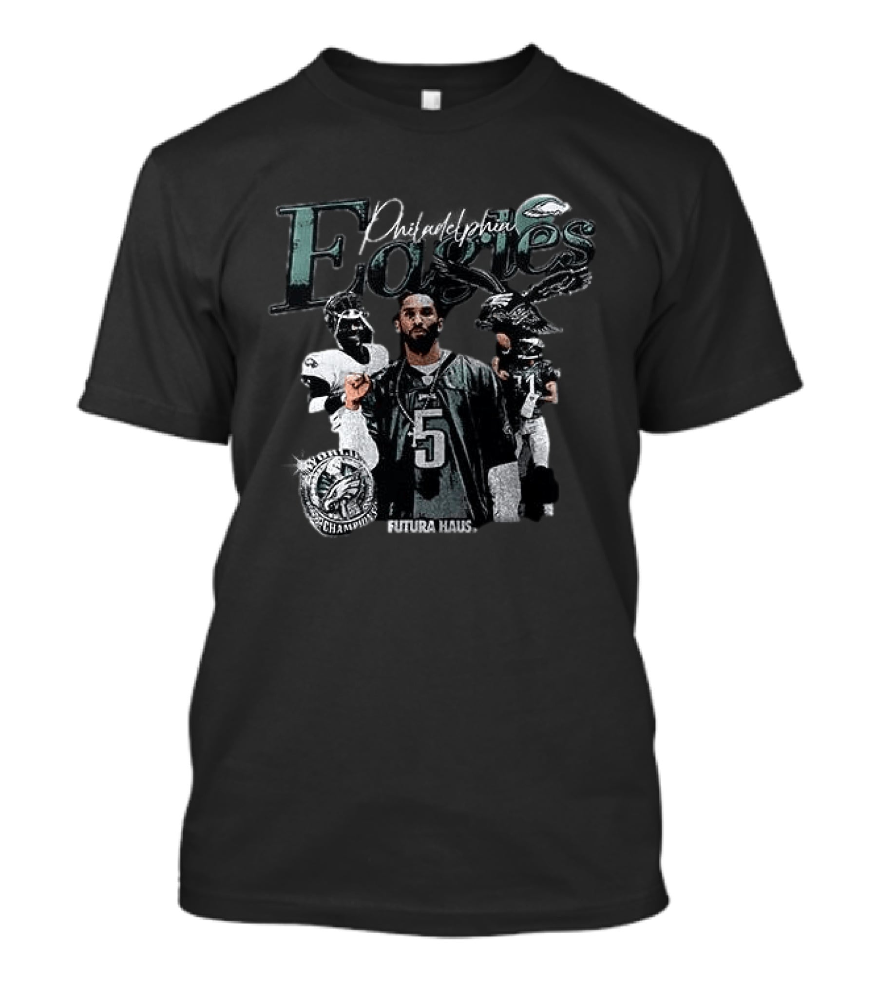 Philadelphia Eagles Super Bowl Champions Kobe Bryant Eltura Haus T-Shirt
