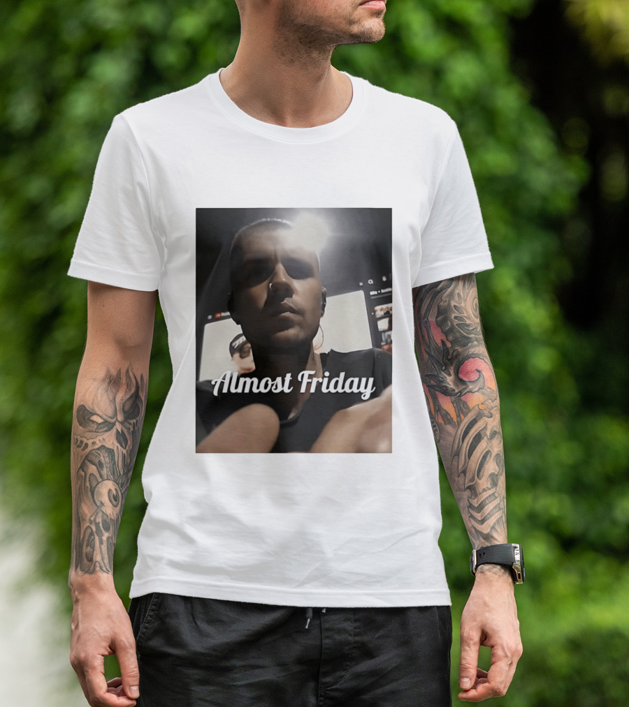 Almost Friday Coachella Justin Festival Vibes T-Shirt