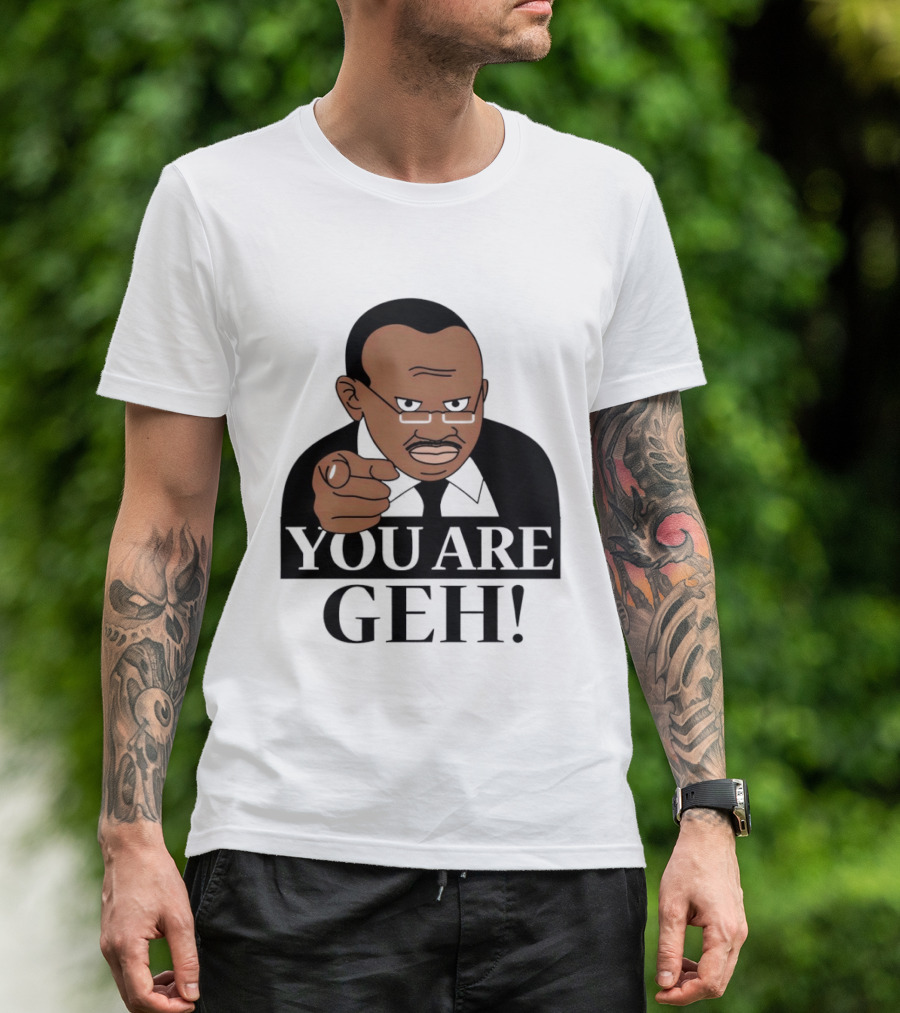 You Are Geh Meme Pointing Man T-Shirt
