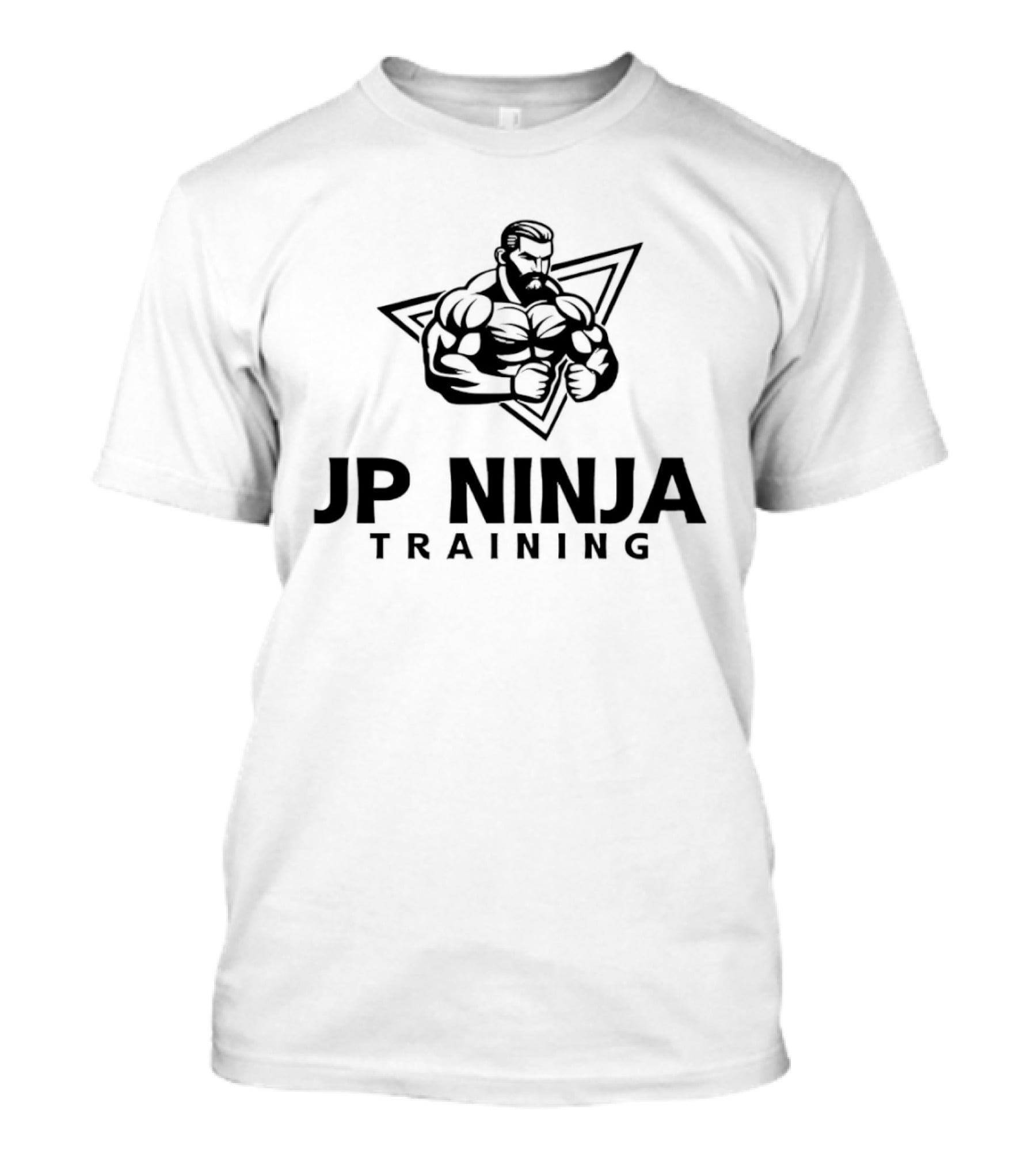 JP Ninja Training Muscle Man Triangle T-Shirt