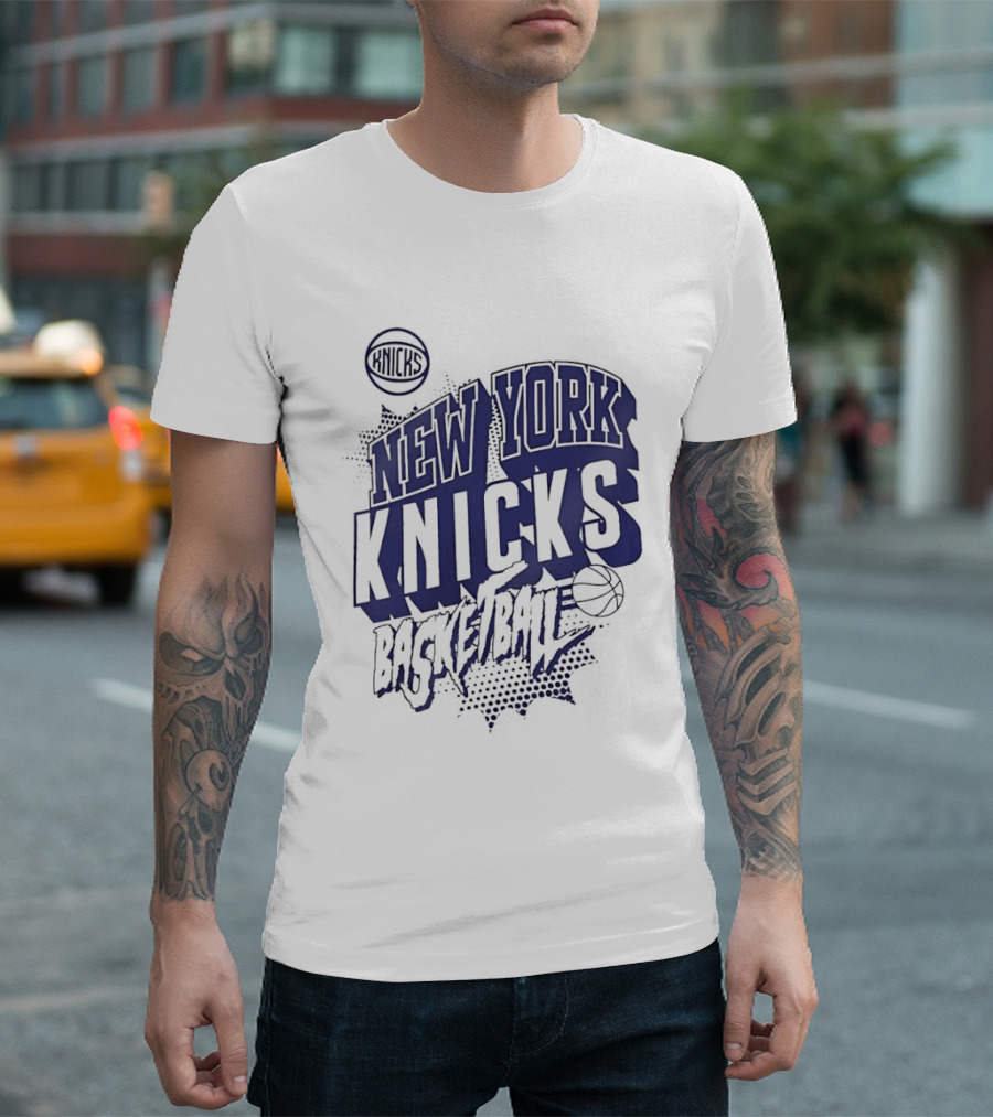 New York Knicks NBA Basketball Team Official Merchandise T-Shirt