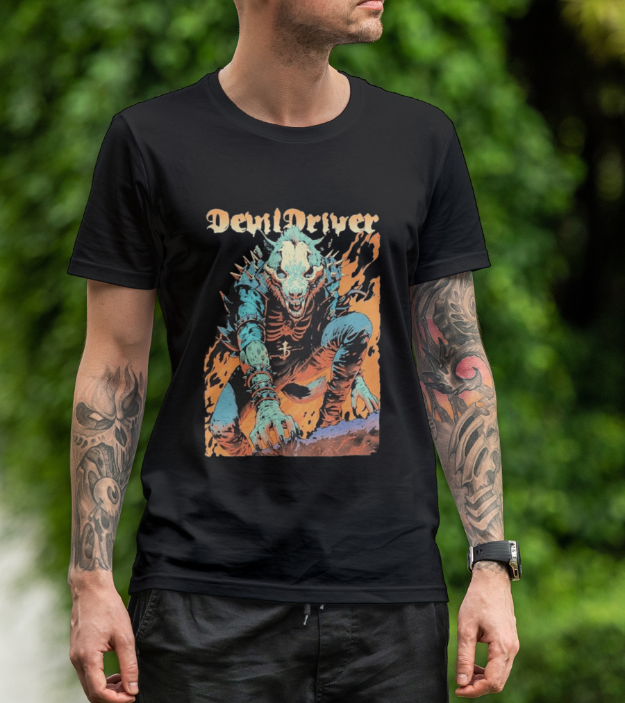 DevilDriver Fire Hyena Strike And Kill T-Shirt