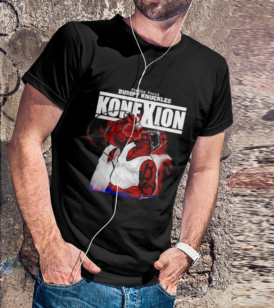 Freddie Foxxx Bumpy Knuckles Hip Hop Konexion Microphone Power T-Shirt