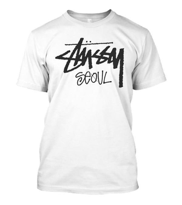 Stussy Seoul Streetwear Fashion T-Shirt