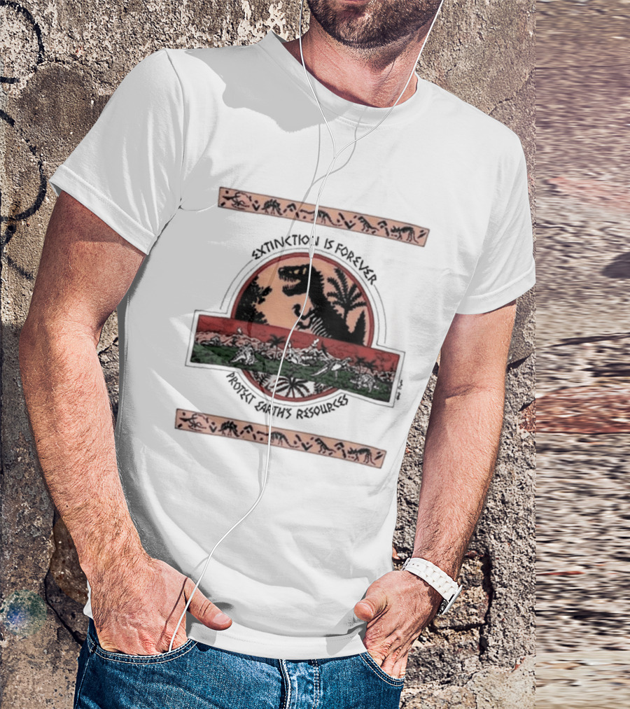 Turnstile Brendan Yates Coachella 2026 Extinction Is Forever Jurassic Park T-Shirt