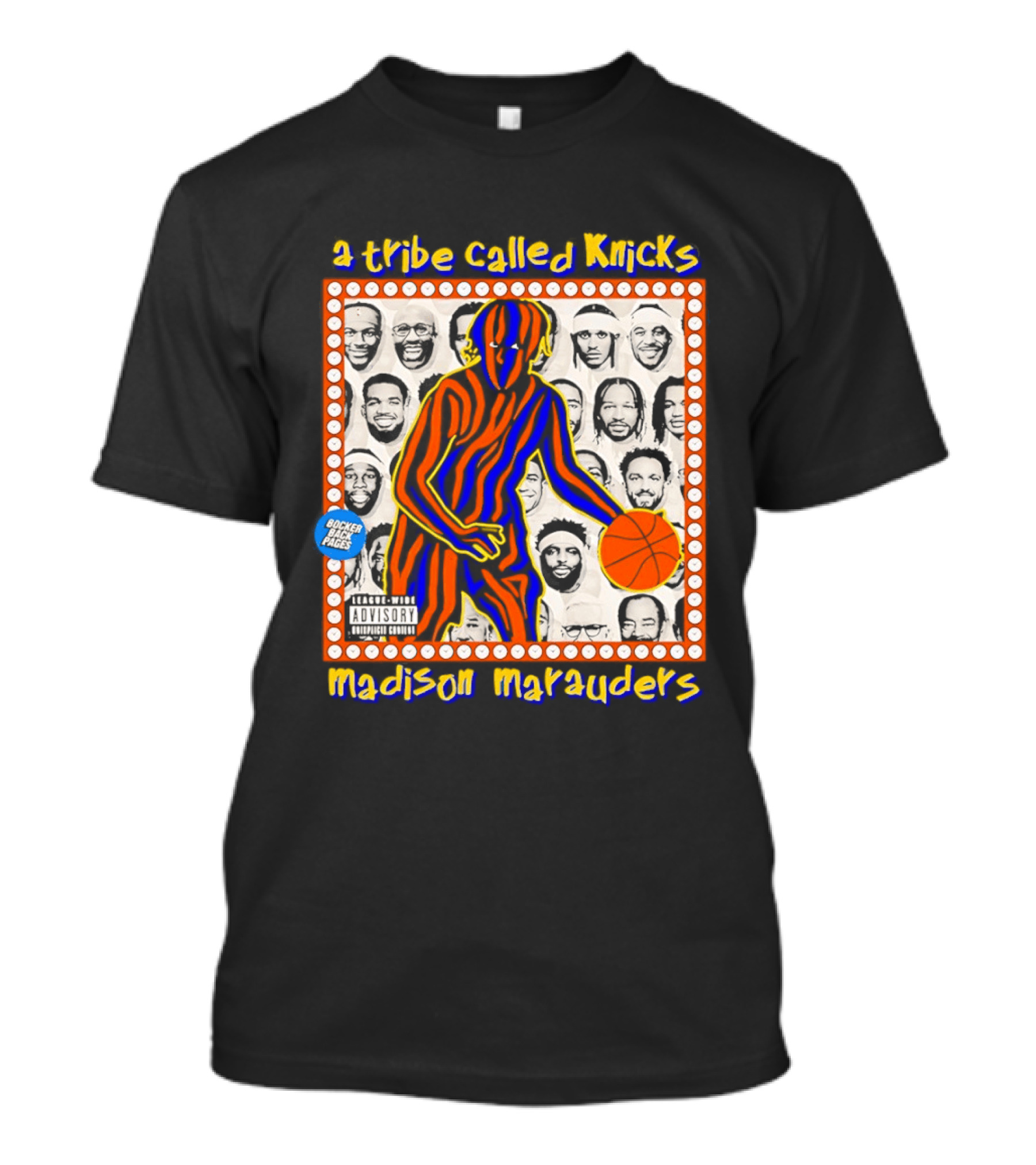 A Tribe Called Knicks Madison Marauders Basketball Art With Iconic NYC Sports Influence T-Shirt