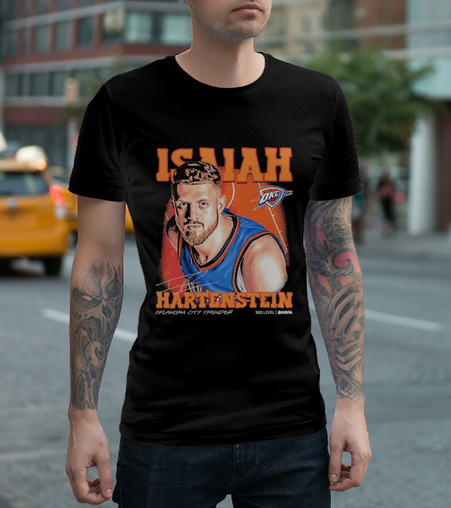 Isaiah Hartenstein Oklahoma City Thunder NBA OKC Basketball T-Shirt