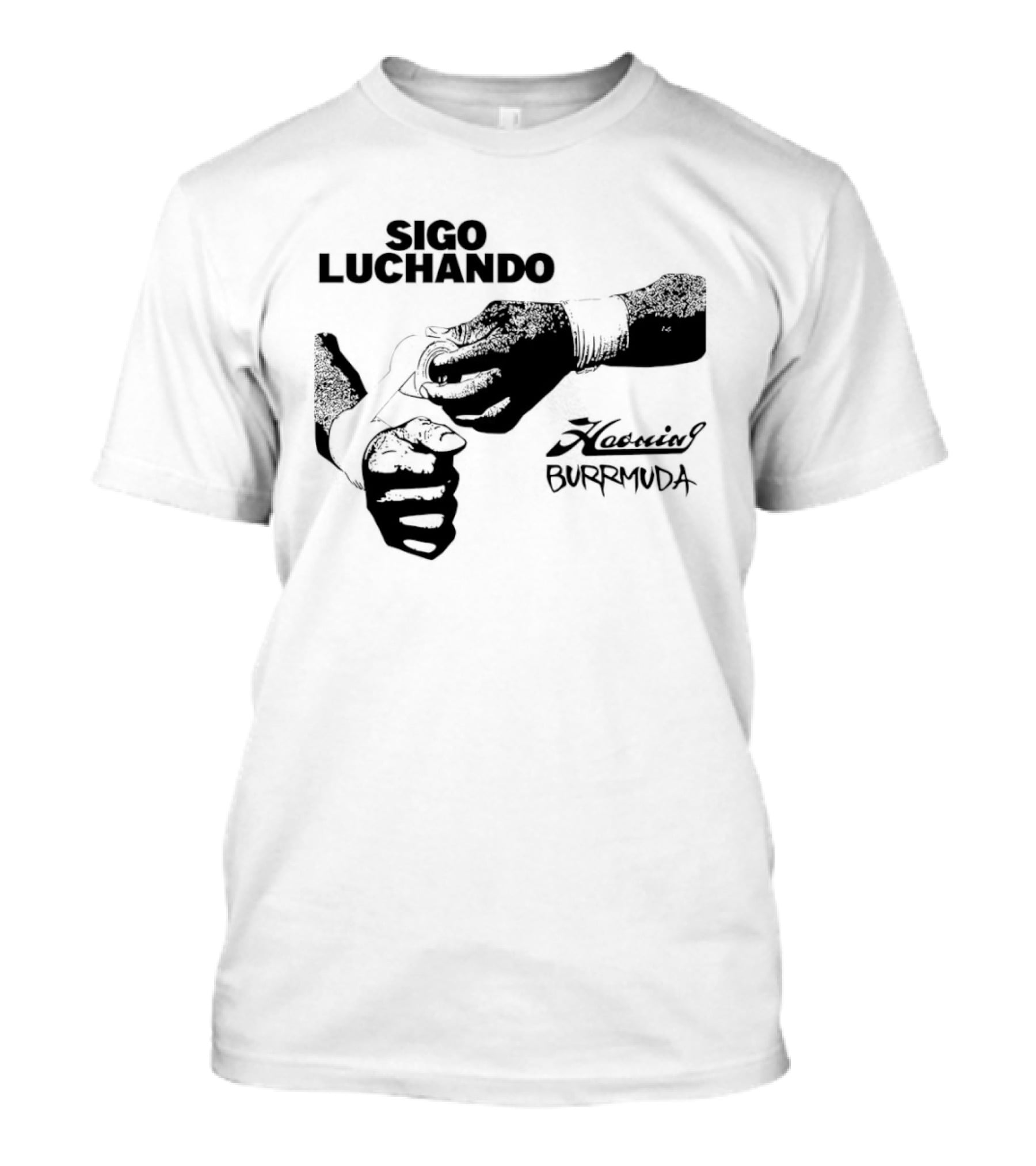 Sigo Luchando Puño Cerrado Haoming Burrmuda T-Shirt