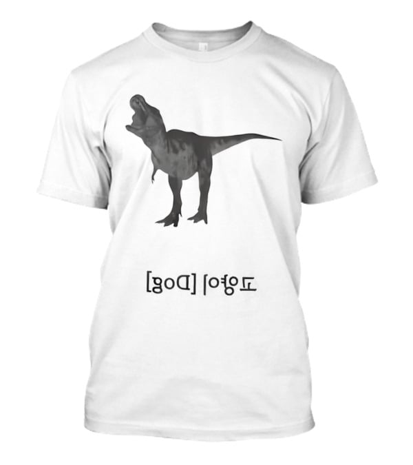Tarbosaurus Korea Dinosaur Silhouette Roaring Charm T-Shirt