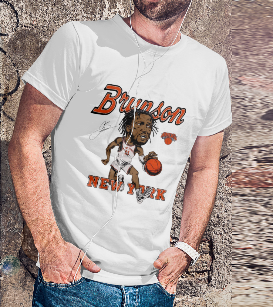 Brunson New York Knicks Basketball Player Tri Blend T-Shirt
