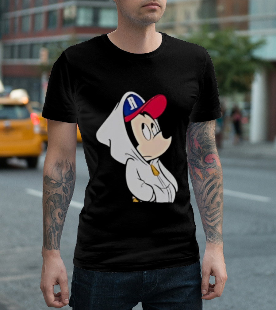 Reno Aces Mickey Mouse Baseball Cap T-Shirt