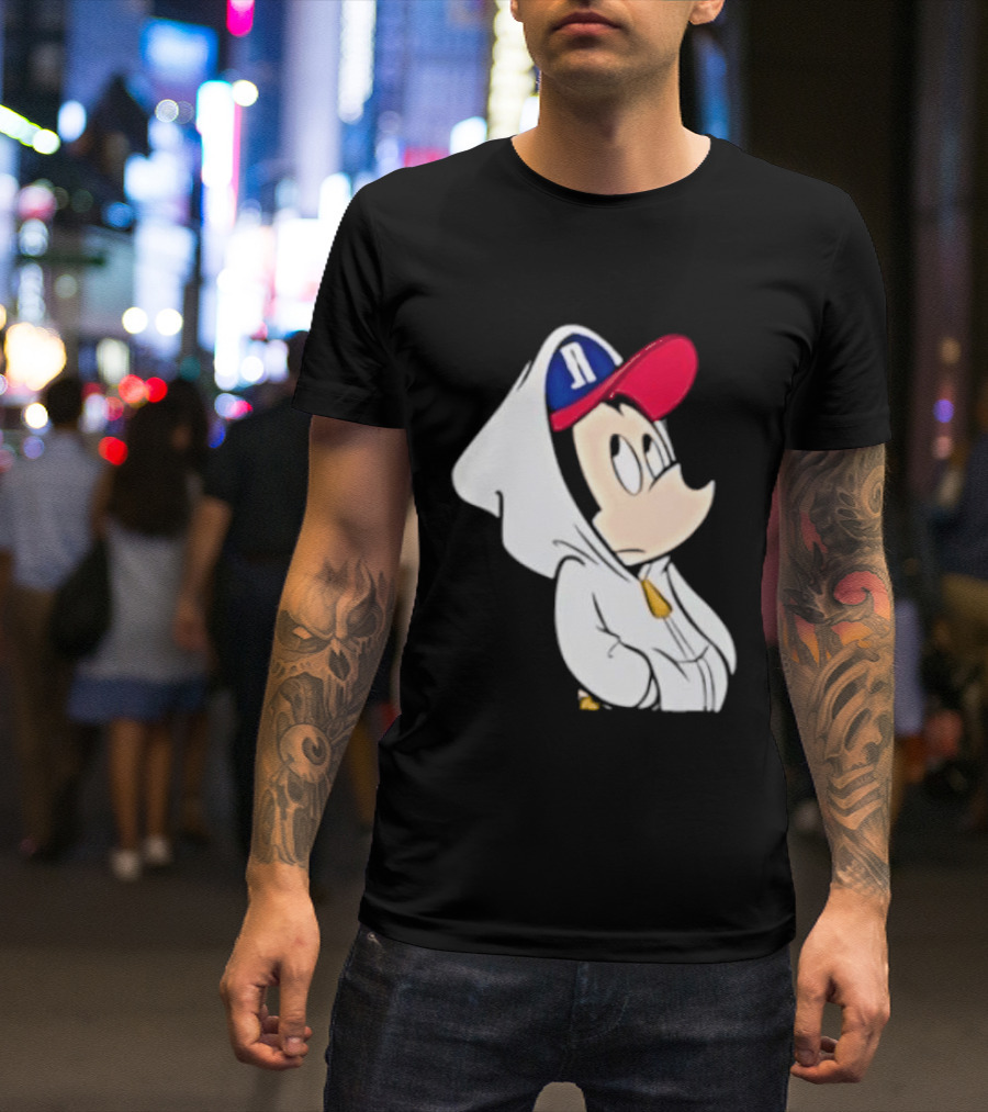 Reno Aces Mickey Mouse Baseball Cap T-Shirt