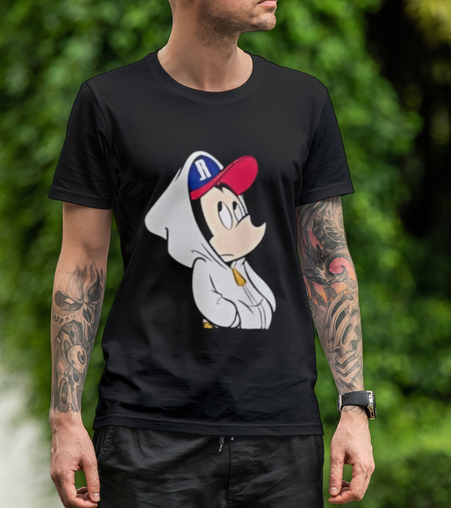 Reno Aces Mickey Mouse Baseball Cap T-Shirt