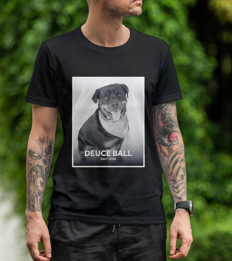 Rest In Peace Deuce Ball 2017 2026 Memorial T-Shirt
