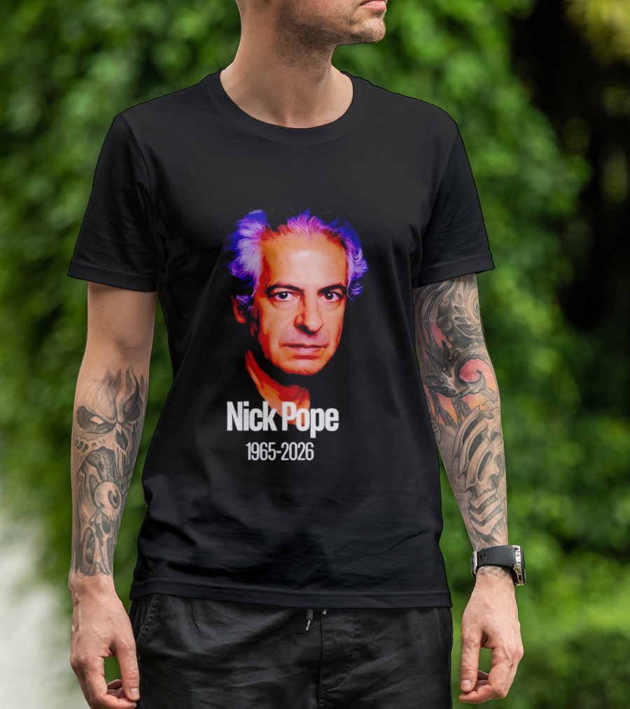 Nick Pope 1965 2026 Memorial T-Shirt