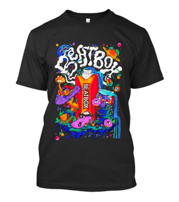 Trippy BeatBox World Psychedelic Disco Vibes T-Shirt