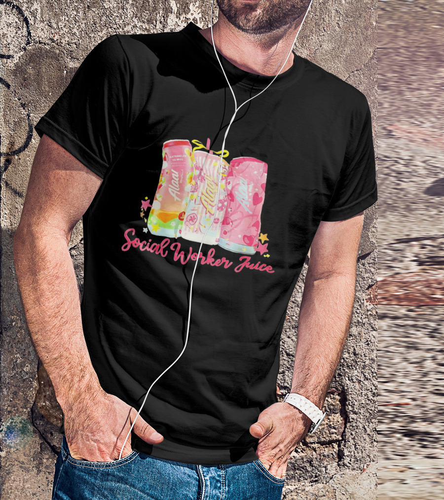 Alani Nu Watermelon Lemonade Social Worker Juice T-Shirt