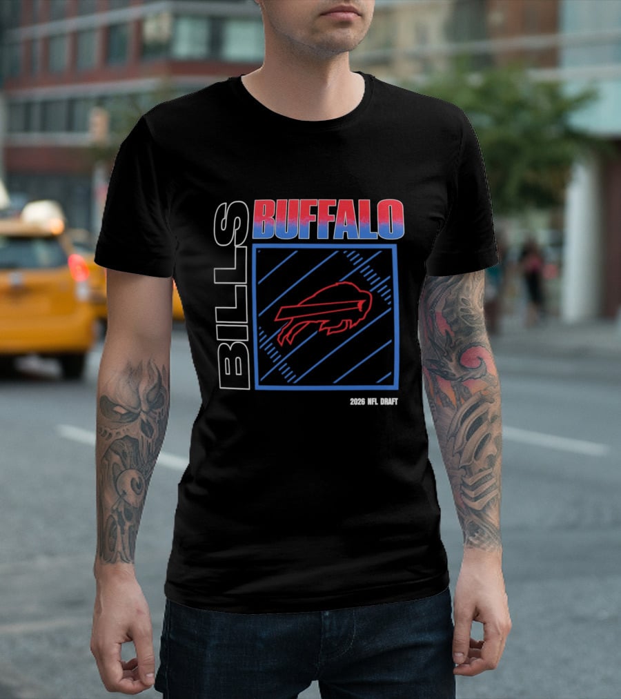 Buffalo Bills 2026 NFL Draft Team T-Shirt