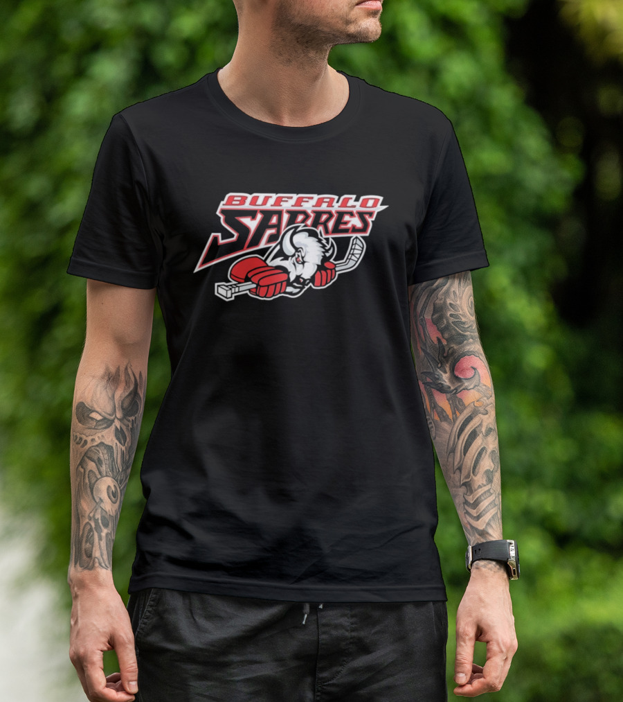 Buffalo Sabres Hockey Goathead Vintage NHL T-Shirt