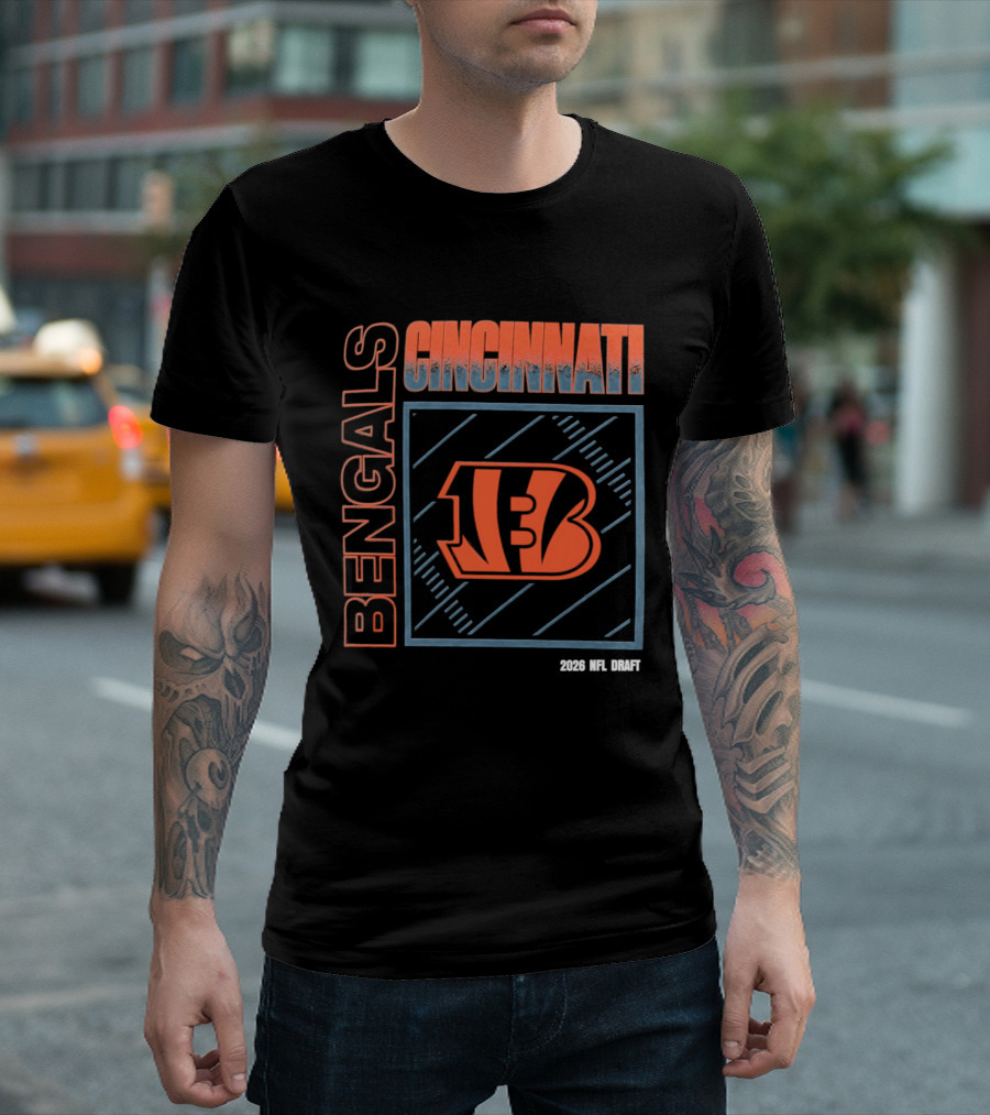 Cincinnati Bengals NFL Draft 2026 Bengals T-Shirt